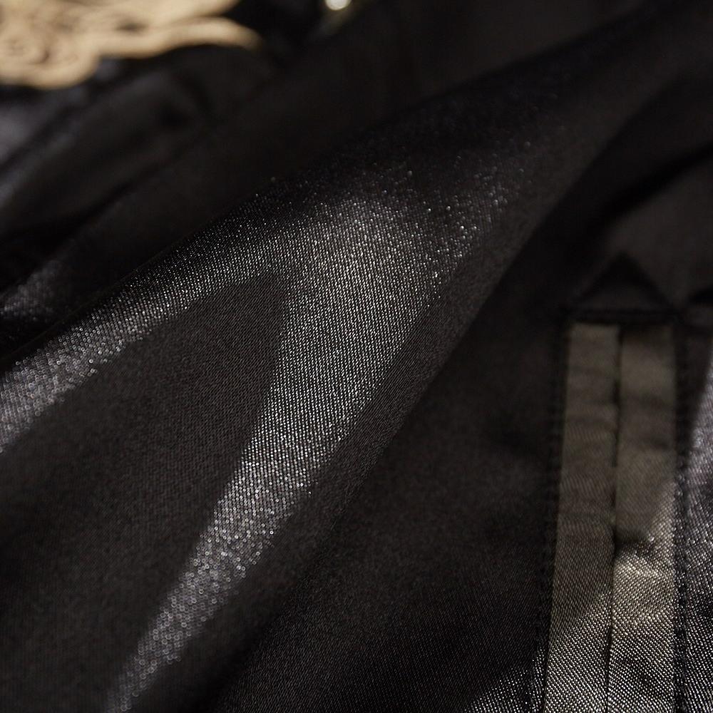 Close-up of satin lining on a sukajan